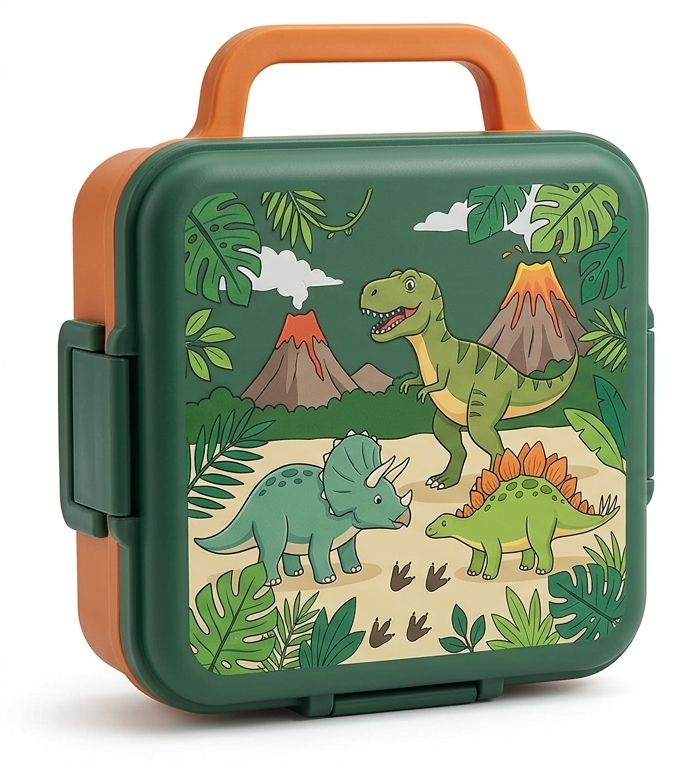 Dinosaur Adventure Bento Lunch Box for Kids